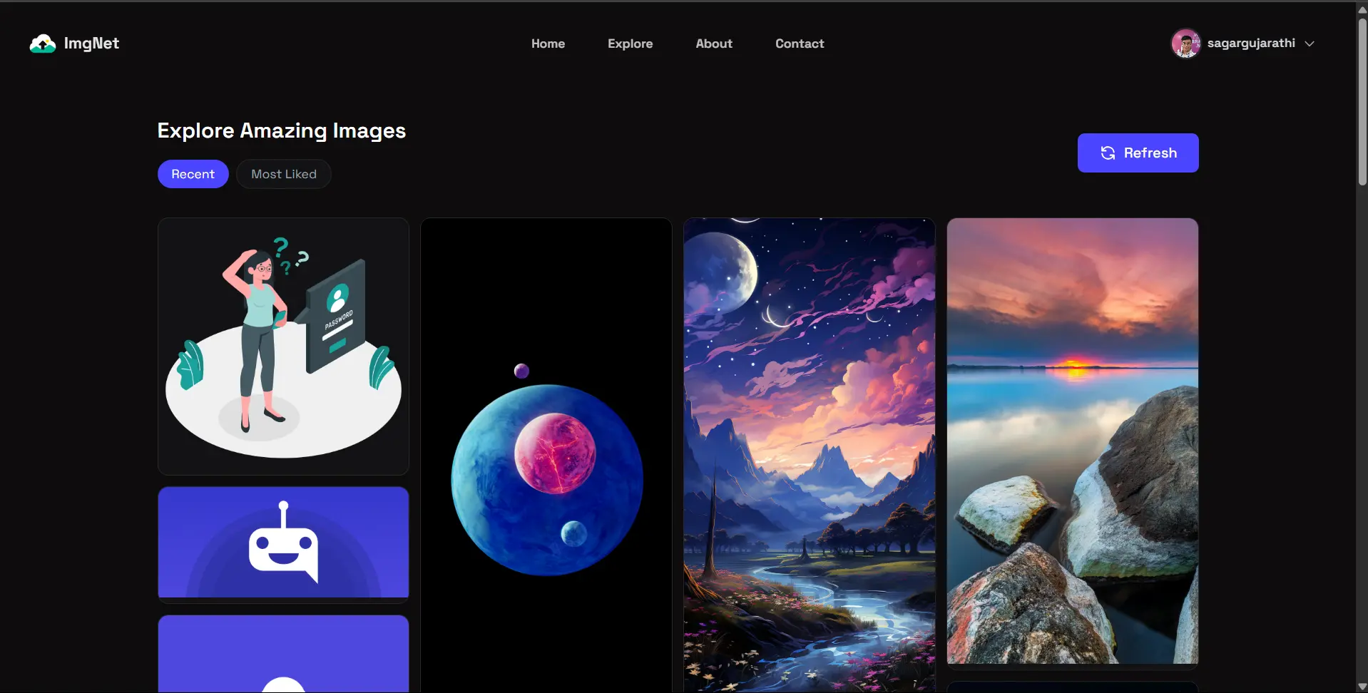 Professional Light template preview